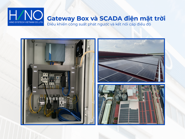 Gateway Box và SCADA điện mặt trời